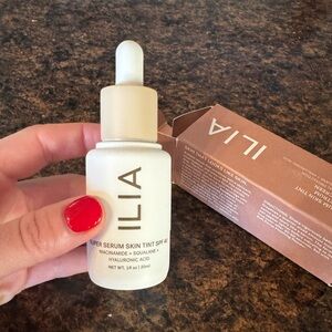 Ilia Super serum skin tint- unopened- color: ST1 Rendezvous